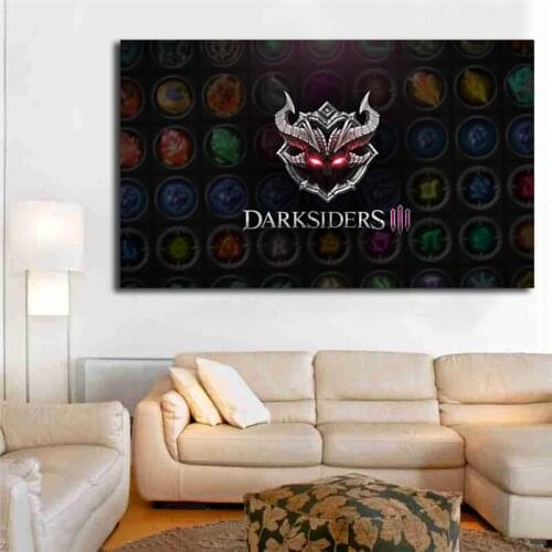 Darksiders 3 Wall Art Canvas Poster And Print Canvas Painting Decorative Picture For Office Bedroom Modern Home Decor Framework