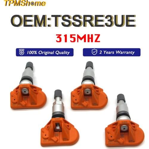 NEW Universal Car TPMS Sensor 315MHz TPMS TSSRE3Ue Tire Pressure Monitoring System Tyre Air Pressure Monitor Sensor