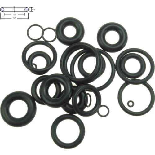 CS 2.4mm OD8-160mm NBR Rubber Oil Sealing Gasket O Ring