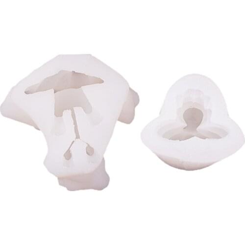 Nine-tailed Foxes Crafts Silicone Mold Epoxy Resin Jewelry Mold Resin Casting Pendant Mold Suitable for Diy Resin Crafts