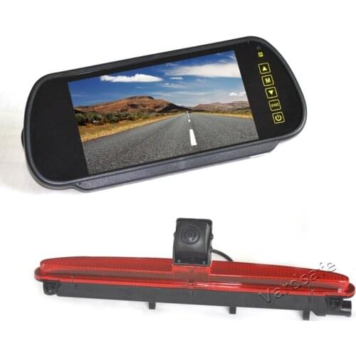 Vardsafe VS618K Parking Backup Camera & 7 Inch Clip-on Rear View Mirror Monitor for Iveco Daily (2014 - current)