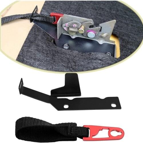 Rear Seat Release for Ford F-250/350 2017-2018, Ford F-150 SuperCrew 2009-2018, Ford F-150 SuperCab 2015 - 2018 Red and Silver