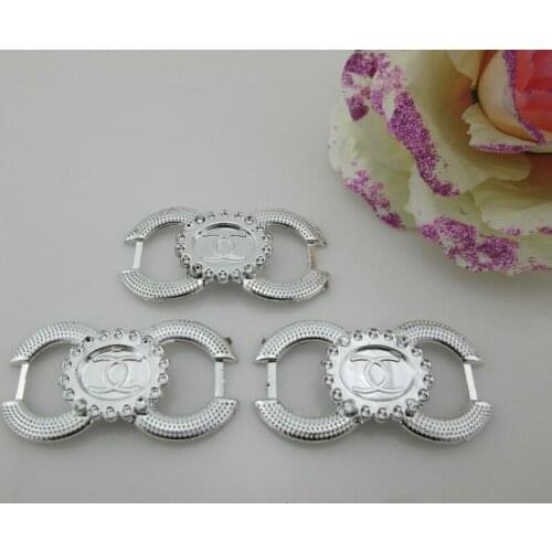 AB96 9mm)20pcs Faux Rhinestone Bikini Buckle For Craft