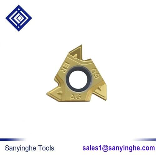 Free shipping high quality 10pcs/lots sanyinghe 20UN 16NR 20UN 16ER cnc carbide threading inserts for stainless steel