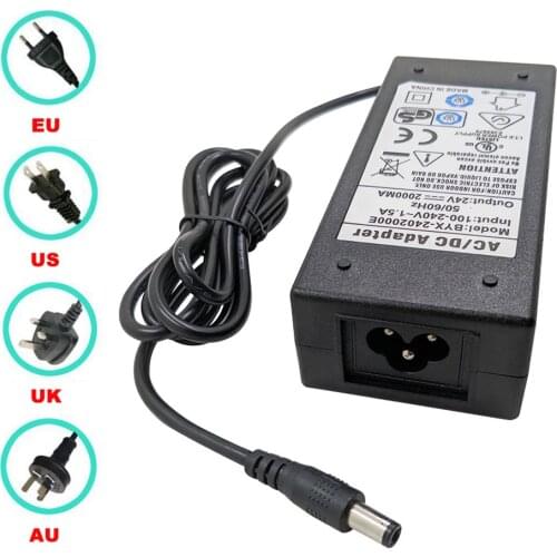 Power Adapter Supply AC 100V-240V To DC 12V 24V Lighting Transformer 2A 3A 4A 5A 6A LED Strip Power Adapter For COB LED Strip