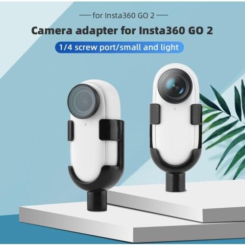 Frame Adapter For Insta360 GO 2 with Tripod Monopod Mount + Thumbscrew Durable Sports Action Camera Accessories
