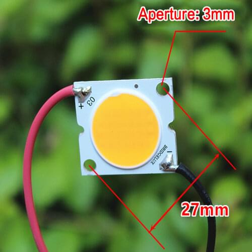 High Power 16W COB Chip Warm Color DC 21V 500mA-700mA Micro LED Lamp Beads High Color Rendering LED Spotlight Down Light Lamps