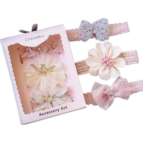 Citgeett 3 Pieces Baby Headband Fashionable Headband Headwear Hair Accessories for Girls