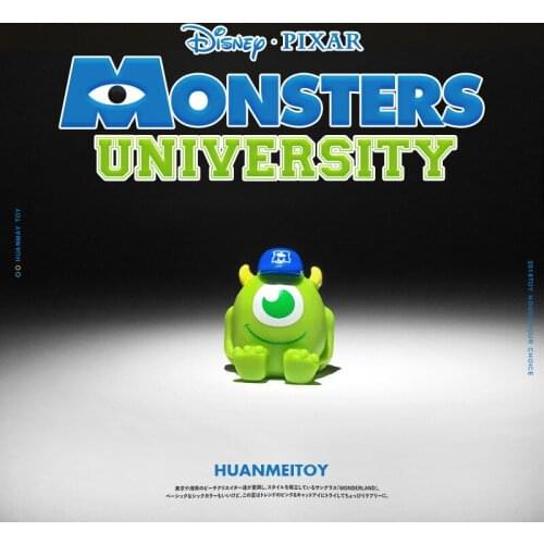 24piece 4cm Monsters University Mike figure toys cute Mike collection flexible glue figure toys