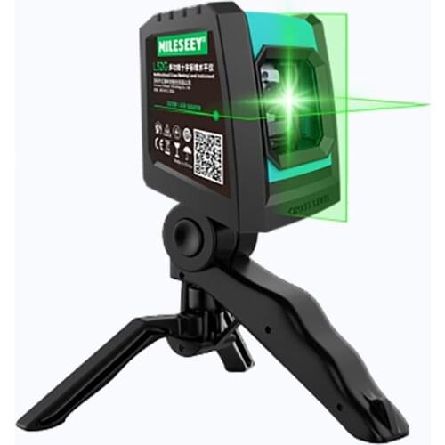 Mileseey Green Laser Level/infrared LD High-precision Automatic 2-line Self-leveling Indoor Outdoor Portable Instrument L52G/L52