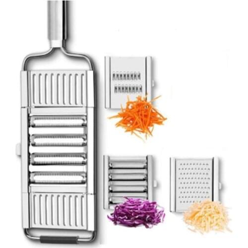 New Multifunction Vegetable Slicer Stainless Steel Grater Cutter Shredders Fruit Peeler Carrot Grater Kitchen Accessories