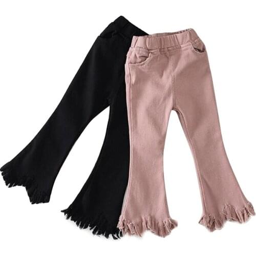 2018 new spring autumn/winter/summer Girls Kids Boys Horn Flared pants comfortable cute baby Clothes Children Clothing