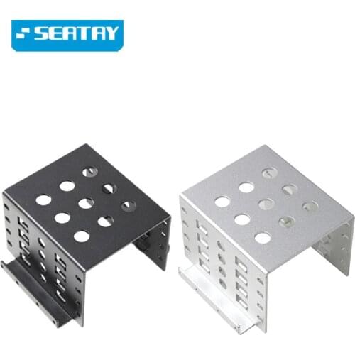 New Seatay 4-Bay 3.5 Inch To 2.5 Inch Hard Drive Adapter Bracket Mobile Holder SolidState Expansion Built-In Hard Disk Frame