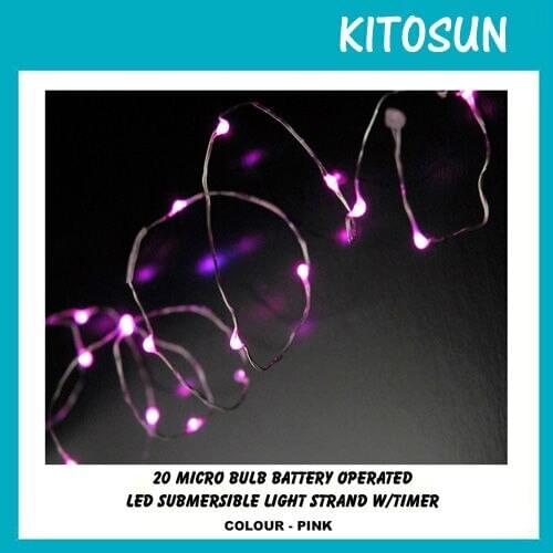 Factory Wholesale CR2032 Waterproof Mini Vase Decoratives Party Lights Super Bright Led Fairy String Lights