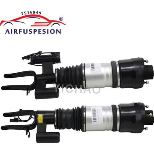 Pair Front Left & Right Air Suspension Strut Airmatic Shock Absorber For Mercedes W211 4Matic 2003-2009 2113209513 2113209613