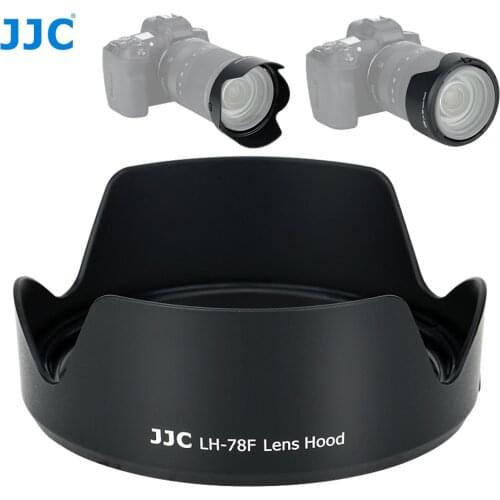 JJC Camera Lens Hood Reversible Flower Shade For Canon RF 24-240mm f/4-6.3 IS USM Lens Replaces CANON EW-78F 72mm Lens Hood