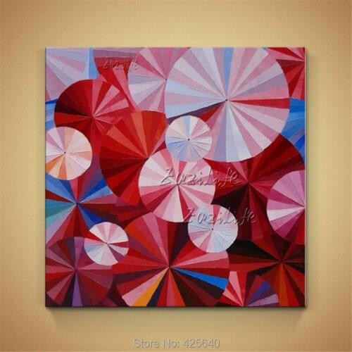 Hand painted Wall Art modern abstract Home Decoration Oil Painting on canvas wall pictures for living room cuadros quadros 1