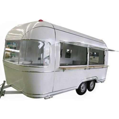 CE approved 4m Fried chicken beer street electric food truck hot dog vending cart with 4 wheels