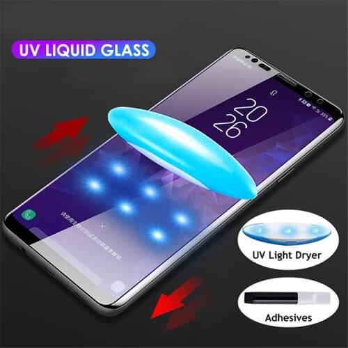 3D UV Tempered Glass For Samsung S20 Ultra S20 Plus Glass Liquid Glue Screen Protector For Samsung Galaxy S20 Glass