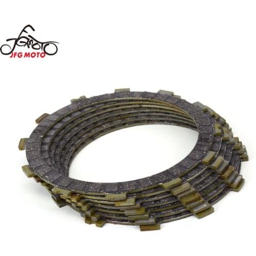 For KAWASAKI VN ZR 400 EN450 EN EX 500 KL KLR ZL ZX 600 ER EX KL KLR KLE 650 Motorcycle Engine Clutch Friction Disc Plate Kit