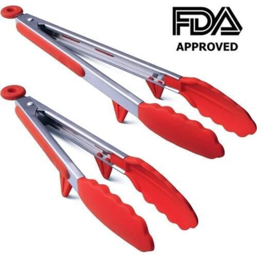 LMETJMA Kitchen Tongs