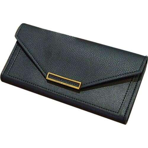 N7MF Fashion Women PU Leather Clutch Long Wallet Credit Card Holder Purse Handbag Phone Pouch Bag