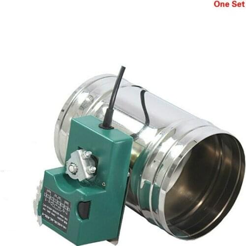 Motorized air damper electric air valve with 16Nm 60S Intelligent air damper actuator 5 position controller 220V