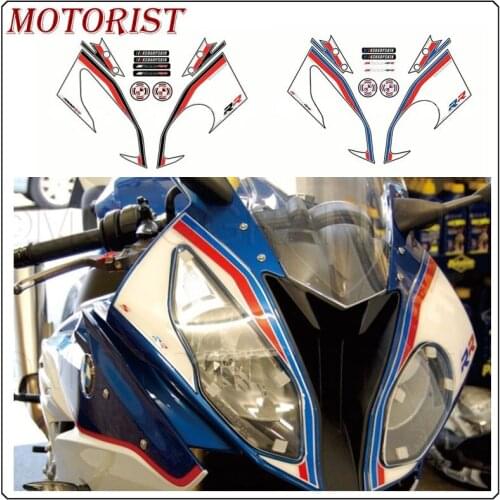 Front Fairing Motor Number Board 3D Gel Protector for BMW 2015-2017 S1000RR S1000 RR