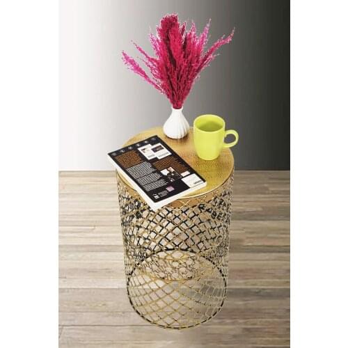 Modern Home Metal Modern Coffee table (300x480) Black Yellow Patina coffe table