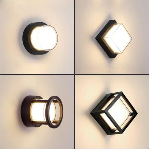 LED outdoor waterproof wall light led outdoor light porch light garden garden wall light outdoor lighting