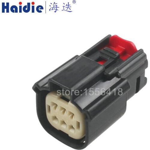 Free shipping 2sets 6pin molex waterproof auto female plug connector wiring harness cable plug 33472-0606