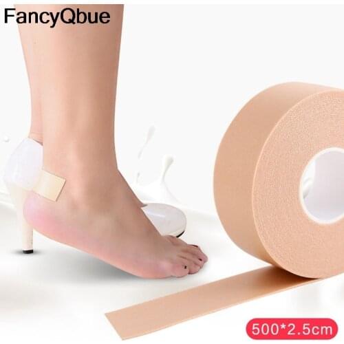 1 Roll Multi-functional Bandage Rubber Plaster Tape First Aid Kits Self-adhesive Elastic Wrap Anti-wear Waterproof Heel Foot Pad