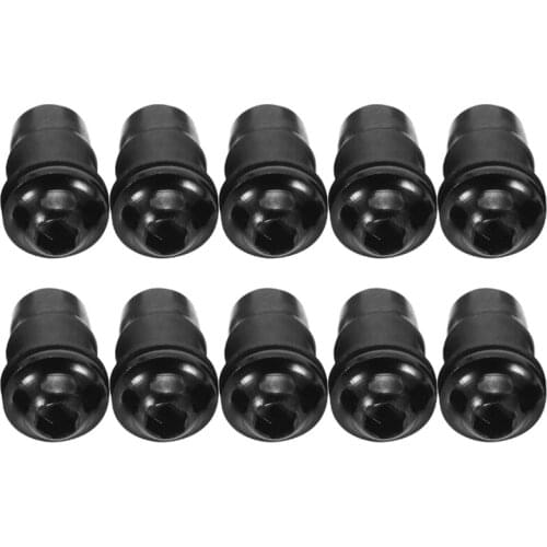 10Pcs/Set M5 Bolts Motorcycle Metric Rubber Well Nuts Windscreen Fairing Cowl Universal for Windshield Accessories