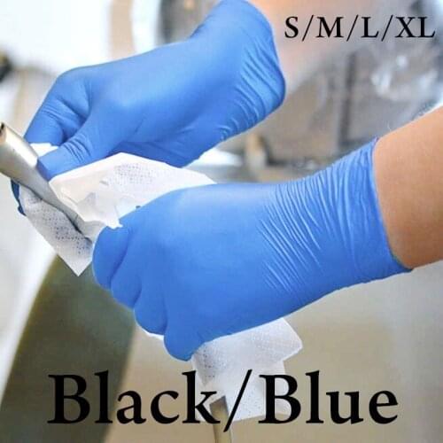 100pcs Food Grade Disposable PVC Gloves for Restaurant Kitchen BBQ Eco-friendly Food Gloves Cleaning Plastic Gloves Gadget Emo