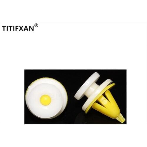 15PCS Car trunk lining trim soundproof panel clip for Mercedes Benz Smart plastic fastener