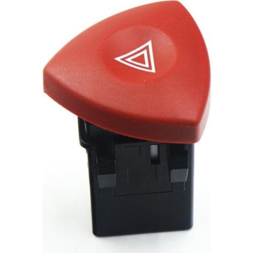 Car Emergency Hazard Flasher Warning Light Switch Button For Renault Opel Vivaro Movano M8617 2 2 Espace 4 Master LED 2021 New