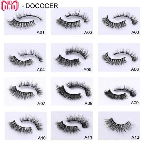 Free DHL 50 pairs Eyelashes Mink False Eyelashes Handmade Mink Collection 3D Dramatic Lashes 21 Styles Glitter Packaging