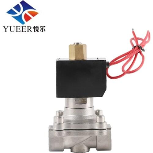 Magnet for Electronic Expansion Valves Outdoor Waterproof IP 68 12V 3/8" DN10 Stainless Steel Solenoid Valve