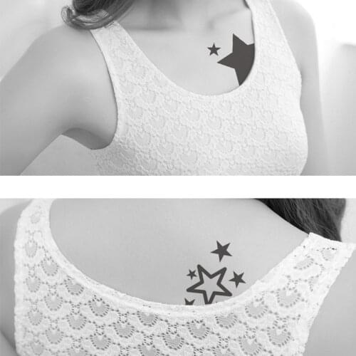 Cute Red Heart Temporary Tattoo Sticker Waterproof Fake Tattoo Women Girl Tatuajes Faux Tatouage Face Jewels Festival Tatto