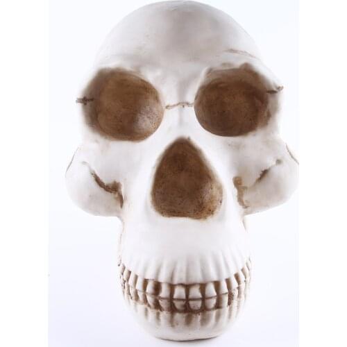 Moquerry Gorilla skull animal skull model resin head props indoor office decoration furnishings Halloween Decoracion Hogar