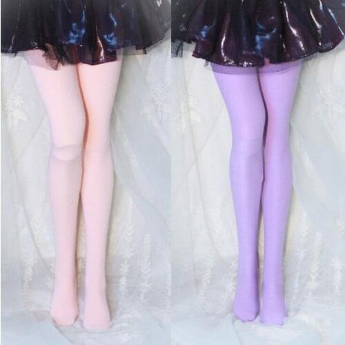 New 1/3 1/4 1/6 SD MSD YOSD BJD Doll Clothes White / Black / Purple / Pink Pinkycolor Pantyhose