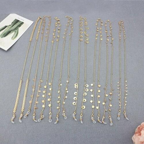 Glasses Chain Women Men Eyeglass Cord Sunglasses Star Geometrica Tassel Cord Retainer Holder Eyewear Lanyard Neck Strap Rope
