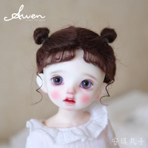 1/6 Doll Wig For Doll accessories BJD/SD Handmade customization cute doll wig