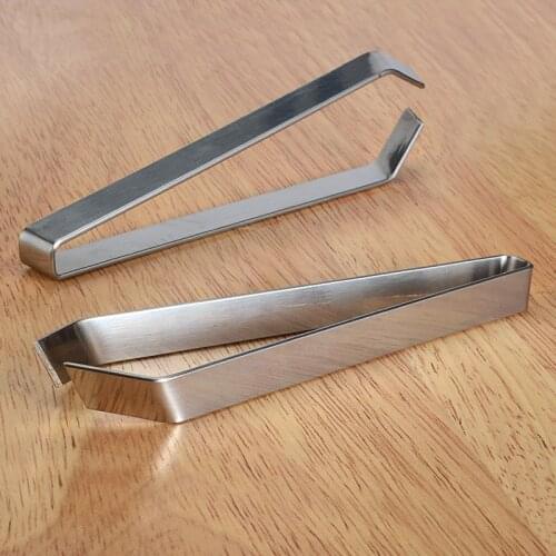 Fish Bones Tweezers Clamp Thick Plucking Pliers Stainless Steel Chicken Pig Hair Pull Clip Remover Tools Kitchen Gadgets