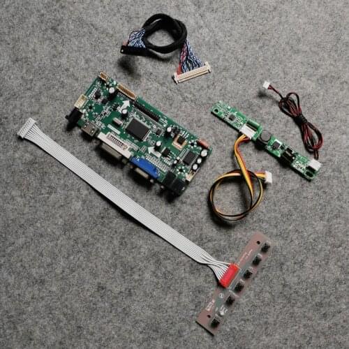 Fit M240UAN01/M240UAN02/MV240WUM matrix DIY kit WLDE 60Hz M.NT68676 1920*1200 monitor controller board VGA+DVI 30-Pin LVDS