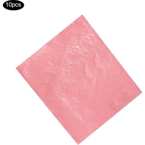 10pcs/set 90x180cm Transparent Plastic Comfortable Waterproof Disposable Massage Spa Salon Bed Cover Table Sheets Home Textile
