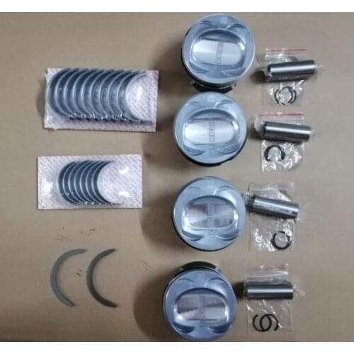 Full set engine pistons and bearings 036105561C 036105591C crankshaft bearing for VW 1.4 TSI CAVD 03C107065BF
