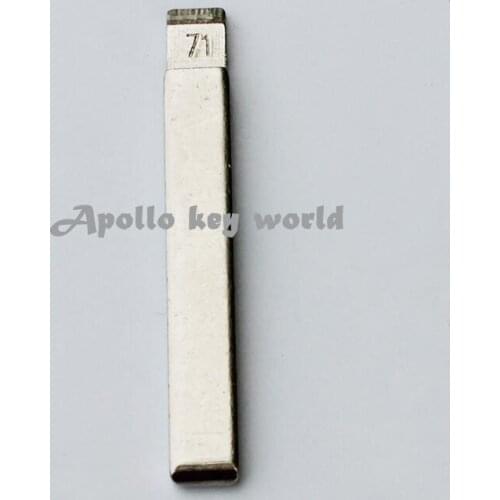 Flip Remote Key Blade Car Key Blank For Vauxhall Opel (NO 71) 10PCS/lot