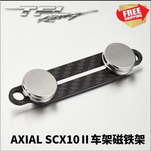 RC Radio control car AXIAL SCX10 90046 T11 T10 Bodyshell fixing bracket Magnet plate Invisible body mount option upgrade parts
