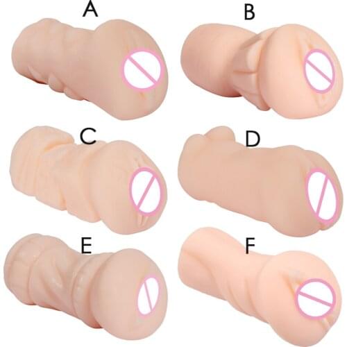 Realistic Vagina Masturbator Pocket Silicone Pussy Masturbation Cup Sex Toys for Adults Men Male Real Flesh Soft Vagina Cup